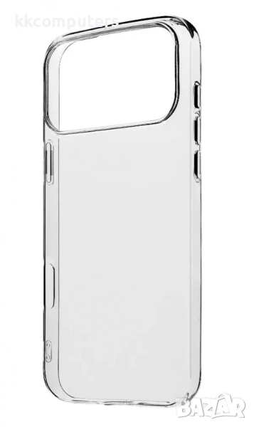 Калъф Акрилен Силикон / Прозрачен / за iPhone 17 6.3 Баркод : 3132469, снимка 1