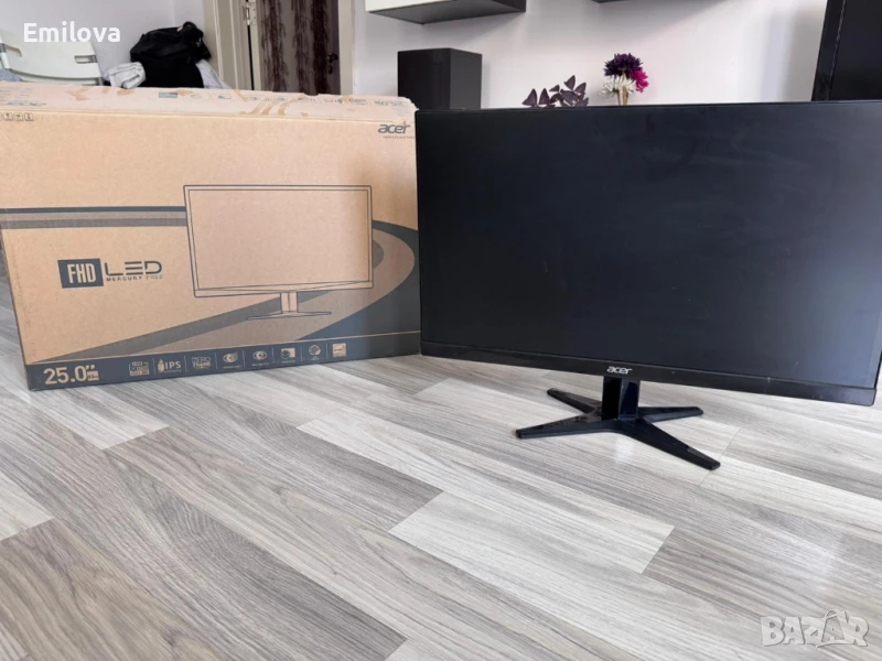 Компютър+Монитор Acer 25' Fhd Led full Hd, снимка 1