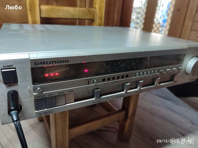 Усилвател  ресиивър GRUNDIK R7200 , снимка 1