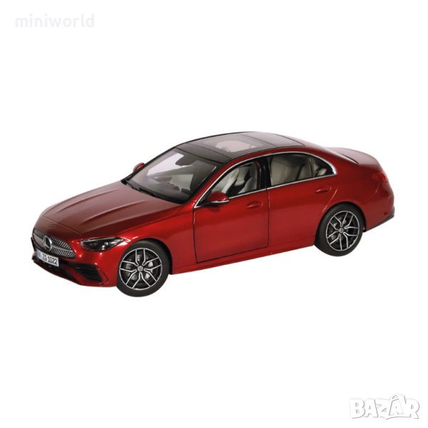 Mercedes-Benz C-Class W206 2022 - мащаб 1:18 на NZG моделът е нов в кутия, снимка 1