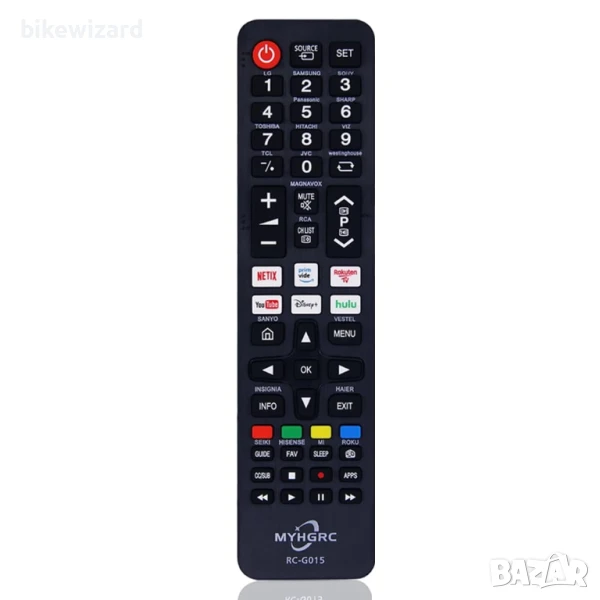  дистанционно управление за Samsung, TCL, Sharp, LG, Sony, Hitachi, Toshiba, Sanyo, Hisense НОВО, снимка 1