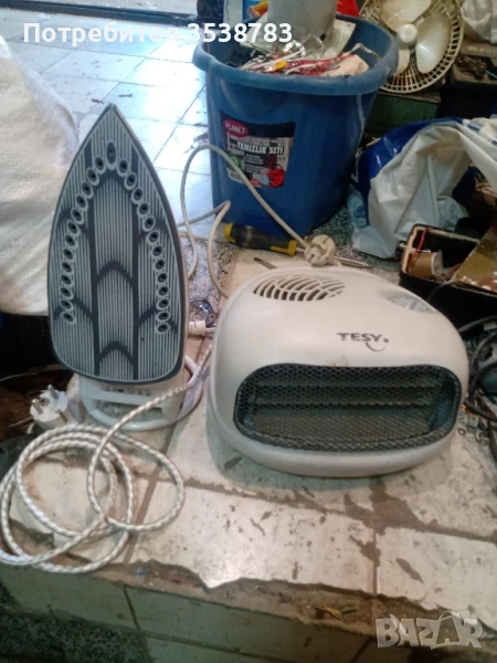 ютия и отоплителна печка теси, снимка 1