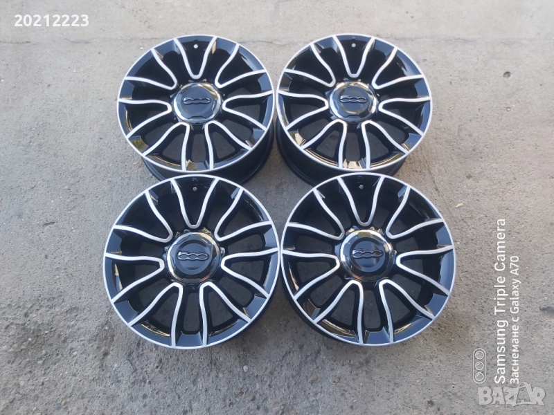 4 броя алуминиеви джанти за Fiat 500L,Fiat Tipo 16, снимка 1