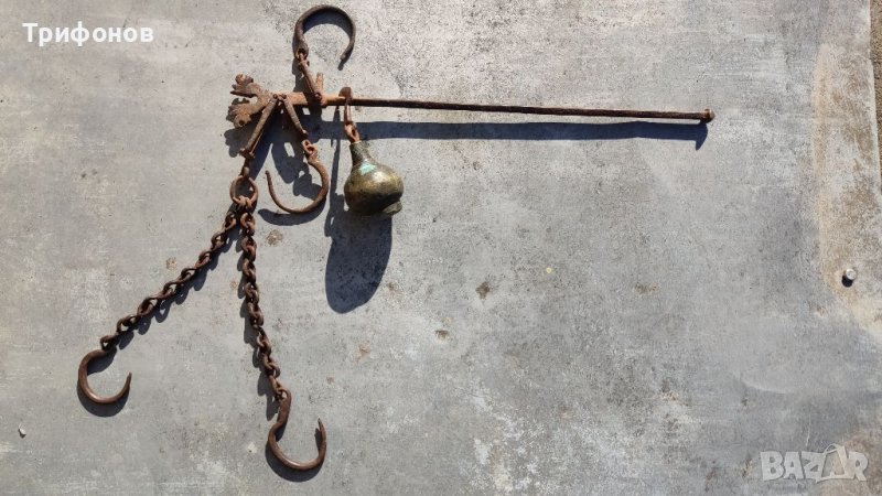 Стар кантар с топуз, снимка 1