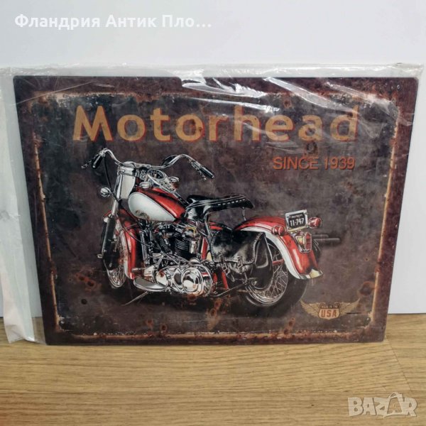 Метален плакат Motorhead, снимка 1