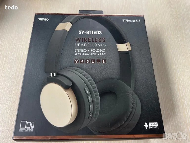 Слушалки Sy-BT1603 нови , снимка 1