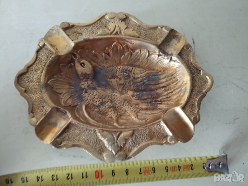 месингов пепелник, снимка 1