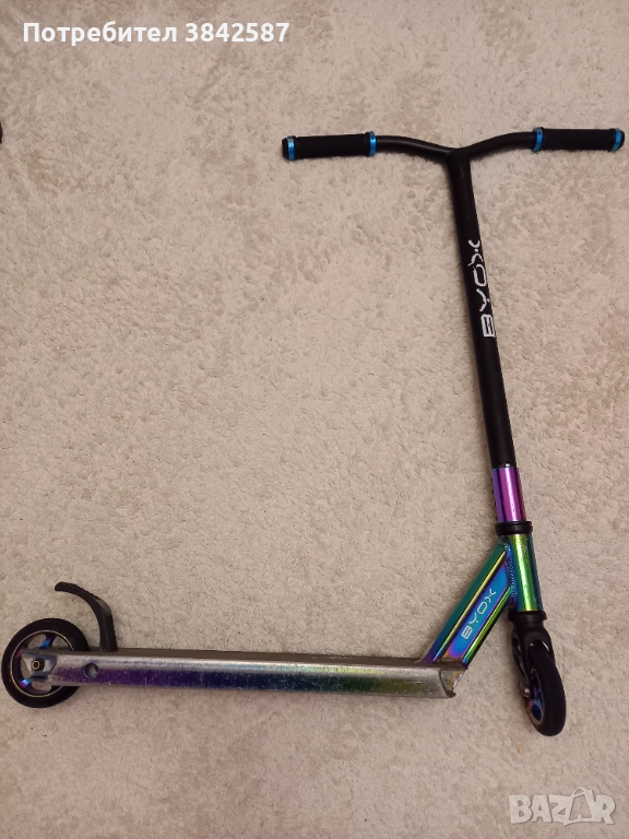 Алуминиева тротинетка за скокове и трикове , снимка 1