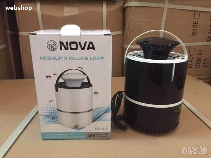 LED лампа против насекоми NOVA NV-813, USB зареждане, без миризми, снимка 1