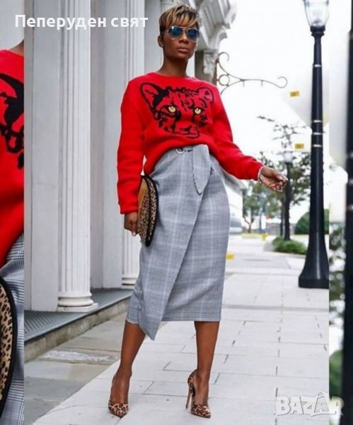 Пола с висока талия, снимка 1