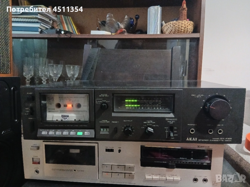 AKAI GX-F25 Made in JAPAN Двуглав дек, снимка 1