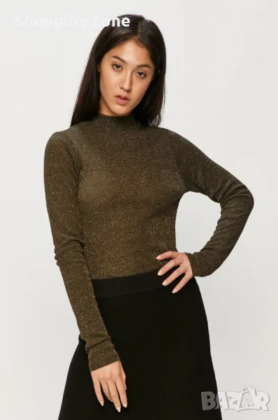 Маслено зелена блуза Only , снимка 1