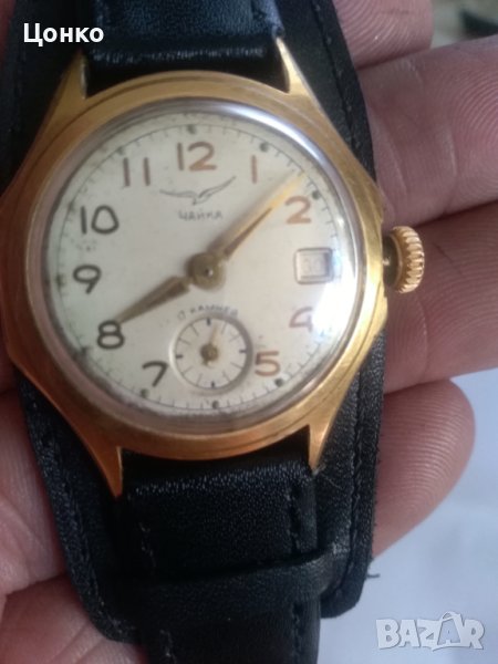 Стар мъжки механичен часовник Чайка, снимка 1
