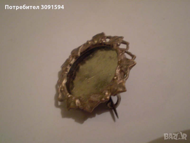 Винтидж дамска брошка тип пандетив може да се сложи снимка, снимка 1