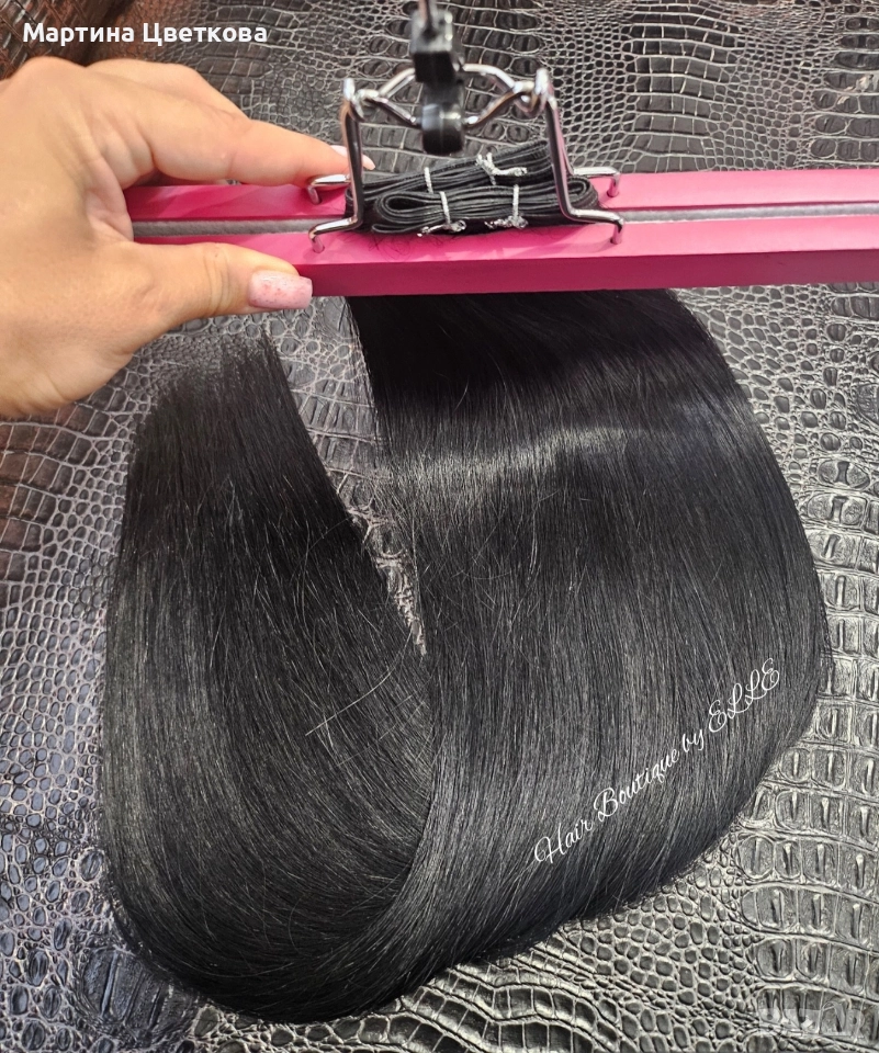 100% Естествена славянска коса , снимка 1