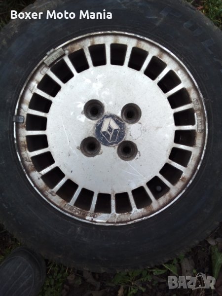 Renault,Алуминиеви джанти 5.5J/13цола,4х100мм за Рено 5/9/11/19/Рапид/Експрес и за други МПС , снимка 1