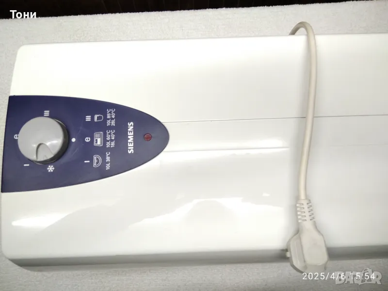 Бързонагряващ бойлер Siemens DO10702, снимка 1