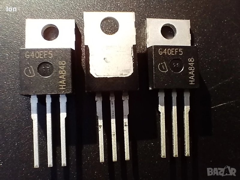 IGP40N65F5 High speed 5 FAST IGBT 650V, 74A, 250W...up to 120kHz, снимка 1