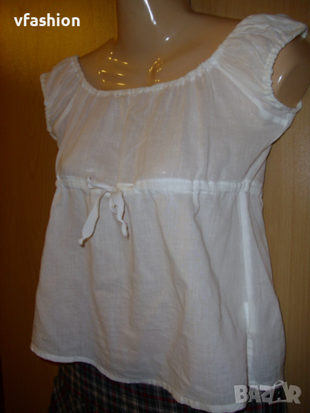 Ефирна Бяла Блузка Pimkie, снимка 1