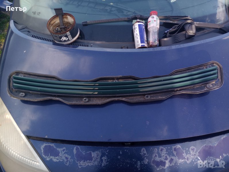 Решетка преден капак Мерцедес W210, снимка 1