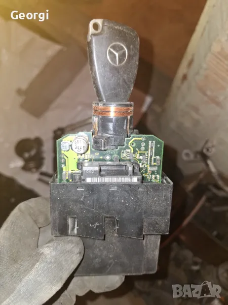 ключалка за запалване с ключ за mercedes c class w203 c270cdi 2001, снимка 1