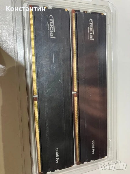 RAM памет Crucial DDR5 32GBх2 64GB 5600Mhz, снимка 1