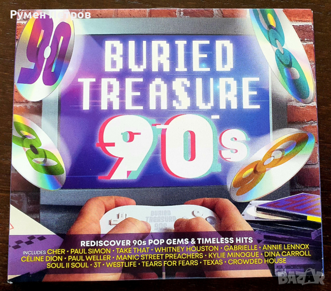 нов троен диск с подбрани хитове от 90-те години BURIED TREASURE 90's  - Special Edition 3 CDs, снимка 1