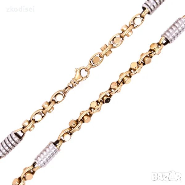 Златен синджир 46,19гр. 61,0см. 14кр. проба:585 модел:30547-1, снимка 1