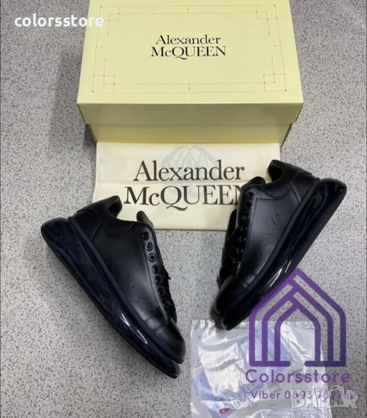 Мъжки черни кецове Alexander McQueen/BR80 / /, снимка 1