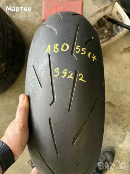 PIRELLI DIABLO ROSSO CORSA 4 180/55ZR17 DOT 3522, снимка 1