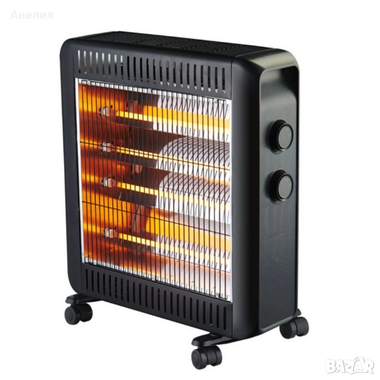 Кварцова печка 2200W с 4 тръби, снимка 1