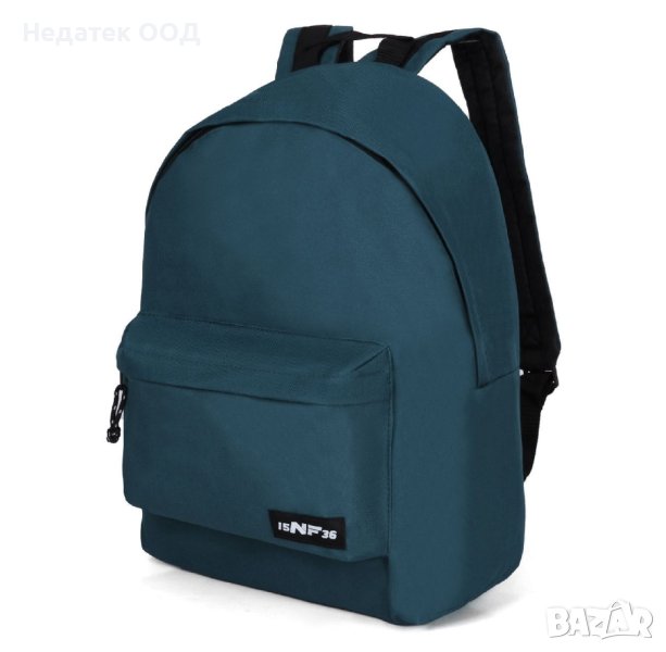 Раница 15NF36, 30x12x44 см, Изумрудена, снимка 1