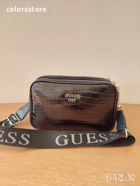 Чанта Guess черен лак SG57R, снимка 1