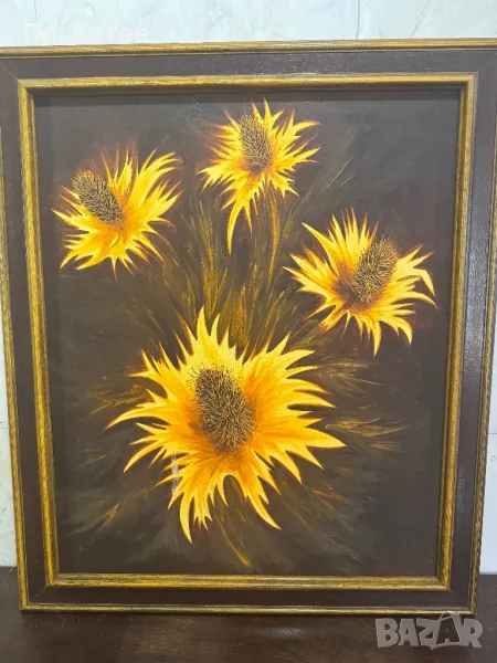 Стара маслена картина, снимка 1