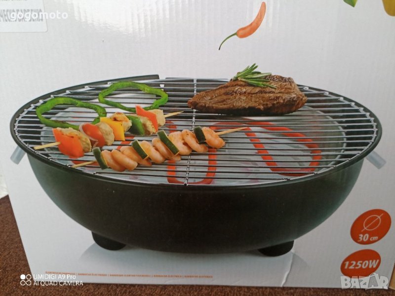 Барбекю бездимно за апартамент, НОВО електрическо с вода, BBQ електрическо бездимно , снимка 1