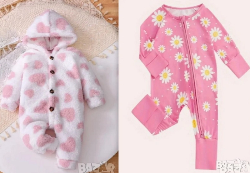 Две бодита за момиче 6-9мес , снимка 1