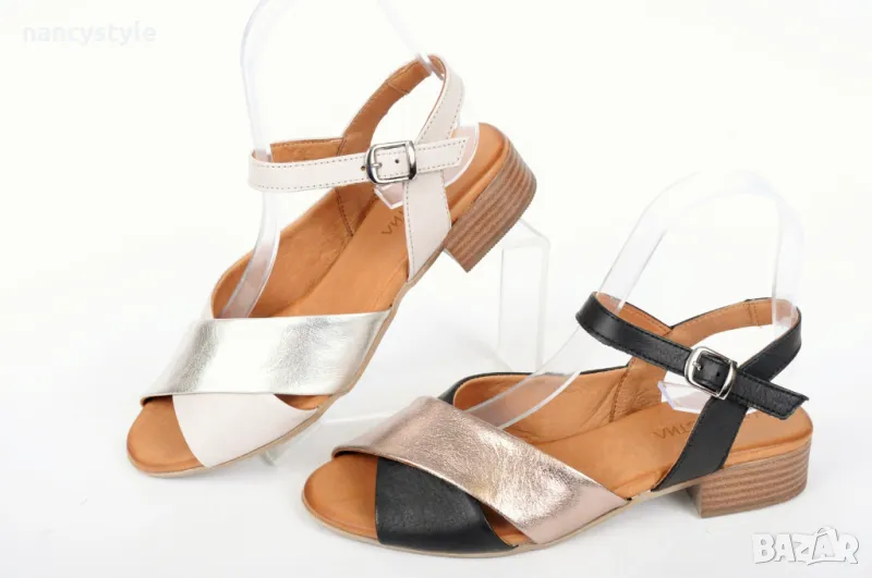СЕЗОН'25! Ниски дамски сандали - Два цвята, снимка 1