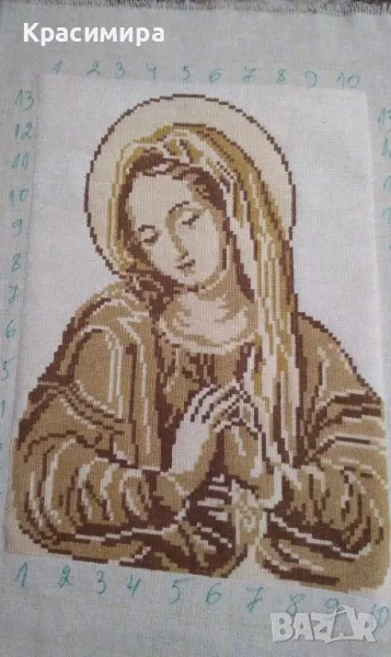 Гоблен "Майчина молитва", снимка 1