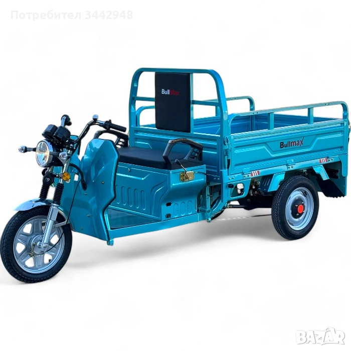 СЕЛСКОСТОПАНСКА CARGO ТОВАРНА ТРИКОЛКА 600КГ. , снимка 1