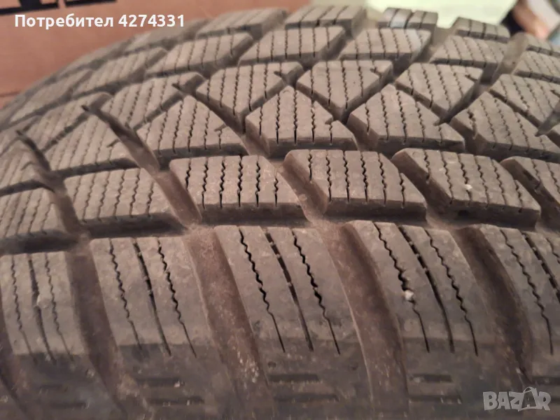 195/65/15 гуми с джанти железни 4х100 между болтово от Toyota, снимка 1
