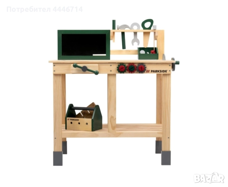 Детска дървена градинска работна маса Parkside , 69 части, снимка 1