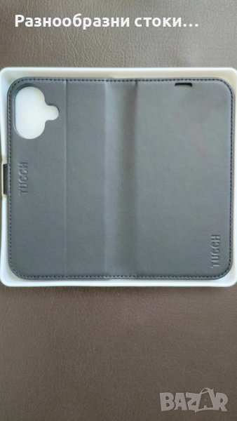 Кейс-портфейл от марката TUCCH за iPhone 16 (6.1 инча), снимка 1