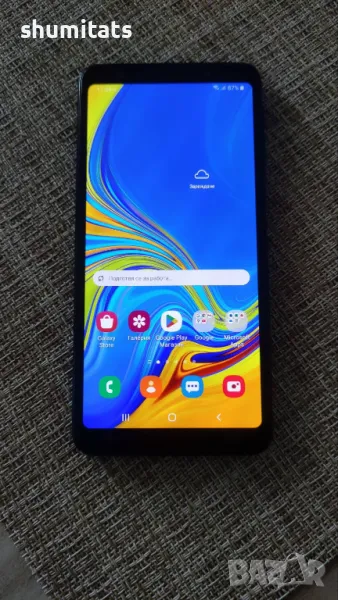  Samsung Galaxy A7 (2018) 4gb/64gb запазен, снимка 1