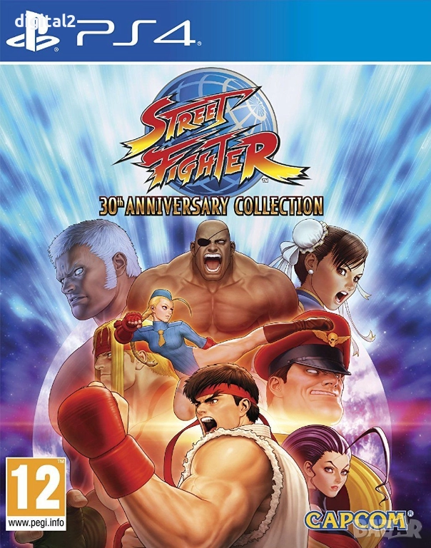 Street Fighter - 30th Anniversary Collection / /PS4 / Игра / Нова Запечатана , снимка 1