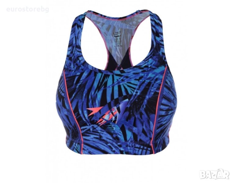 Дамски подплатен спортен топ, размери M, PEGASO VLPT02510 Play Active, снимка 1