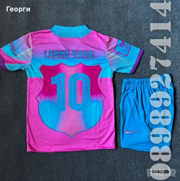 Нови Детски Екипи Barcelona/Барселона Lamine Yamal Сезон 2025/2026, снимка 1