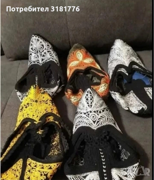 Автентични родопски терлици изработени от качествен вълнен плат., снимка 1