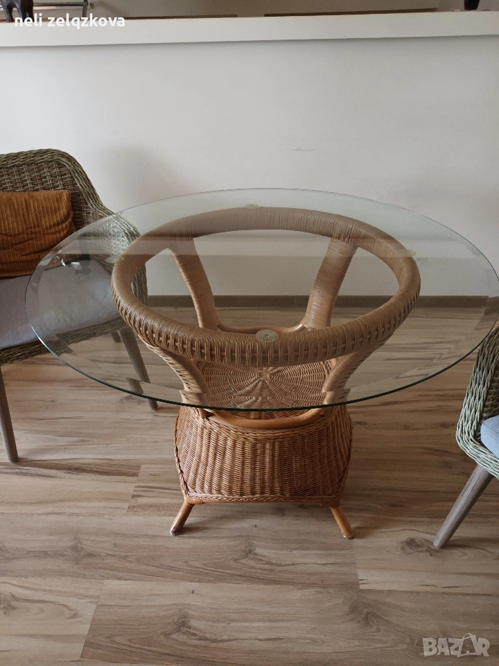 Комплект маса с две кресла, внос от Германия , снимка 1