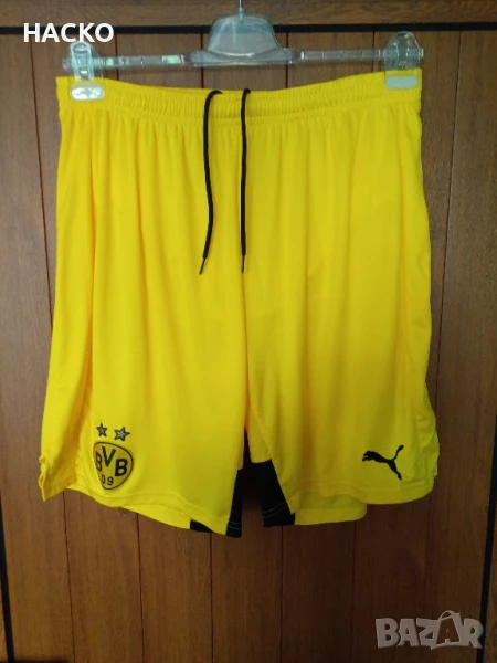 ЛЯТНА ЦЕНА Шорти PUMA на FK BORUSSIA DORTMUND BVB Размер XL 100% Оригинални Внос от Германия, снимка 1