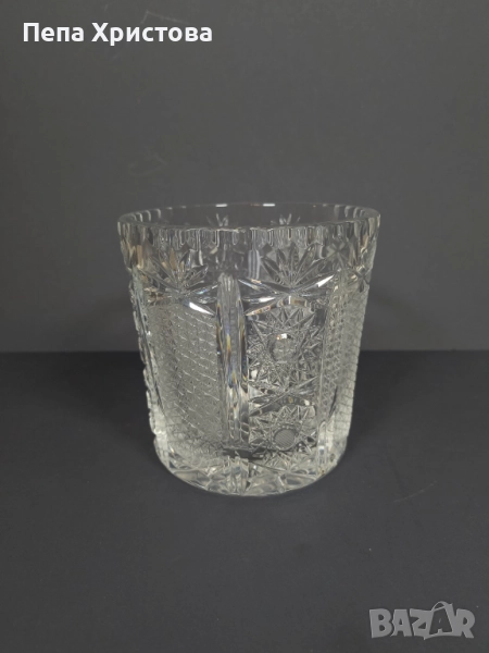 Ледарка от оловен  кристал Бохемия, снимка 1